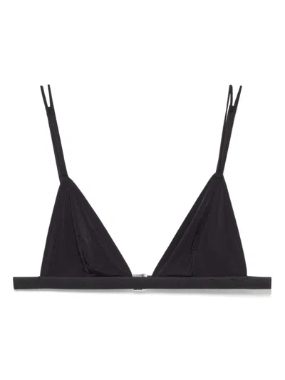 Patrizia Pepe Fly-motif Bra In Black