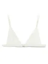 Patrizia Pepe Fly-motif Bra In Green