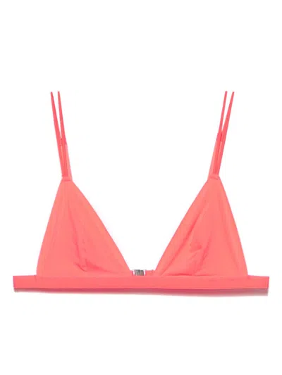 Patrizia Pepe Fly-motif Bra In Pink