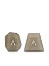 Patrizia Pepe Fly-motif Clip-on Earrings In Green