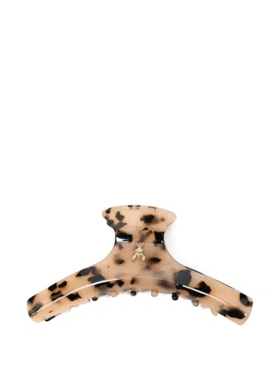 Patrizia Pepe Fly-motif Hair Clip In 褐色