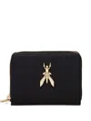 Patrizia Pepe Fly-motif Zip Wallet In Black