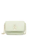 Patrizia Pepe Fly Puffy Cross Body Bag In Green