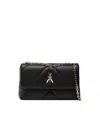 Patrizia Pepe Fly Puffy Crossbody Bag In Black In Black
