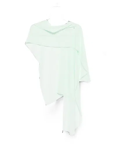 Patrizia Pepe Fly-charm Scarf In Green