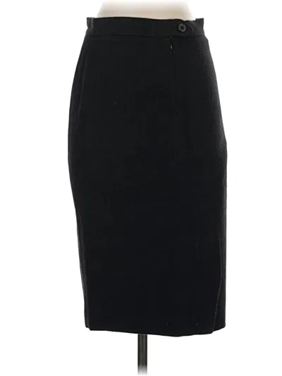 Pre-owned Patrizia Pepe Formal Skirt In Black