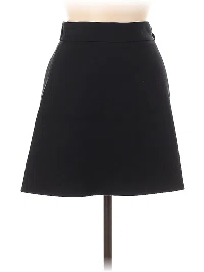 Pre-owned Patrizia Pepe Formal Skirt In Black