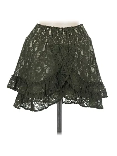 Pre-owned Patrizia Pepe Formal Skirt In Green