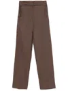 Patrizia Pepe Pants In Brown