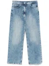 Patrizia Pepe Straight-leg Jeans In Blue