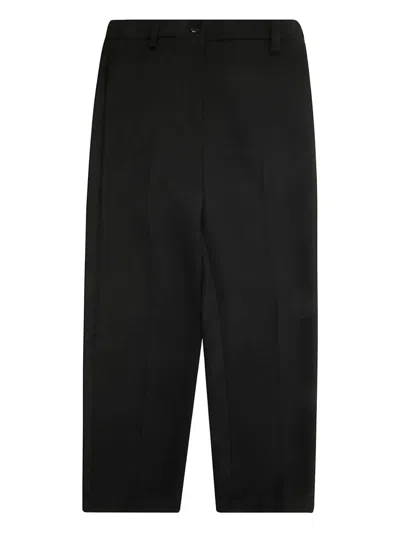 Patrizia Pepe Girl Kids' Belt-loops Trousers In Black