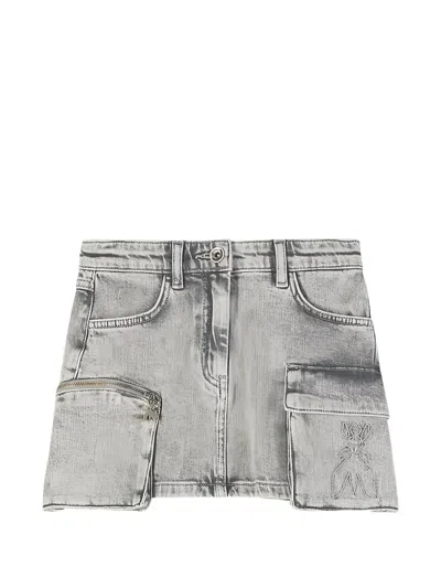 Patrizia Pepe Girl Kids' Cargo Pocket Skirt In Multi