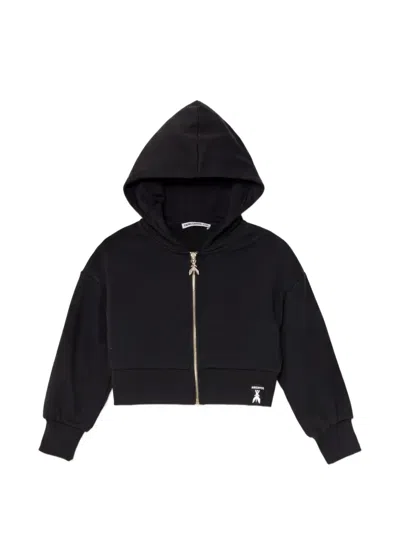 Patrizia Pepe Girl Kids' 집업 후드 스웨트셔츠 In Multi