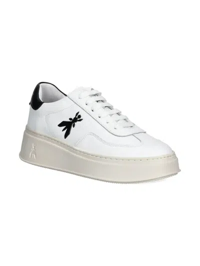 Patrizia Pepe Girl Kids' Leather Sneakers In White