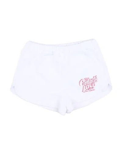 Patrizia Pepe Babies'  Girl Toddler Girl Shorts & Bermuda Shorts White Size 6 Cotton