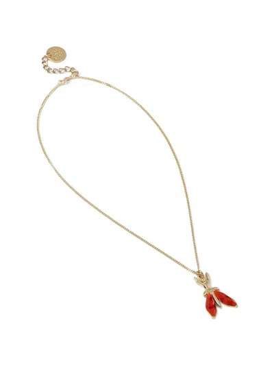 Patrizia Pepe 참 펜던트 네크리스 In Gold