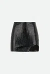Patrizia Pepe Gonna Pelle Nera In Nero