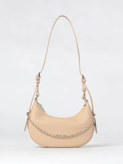 Patrizia Pepe Grained Leather Bag In Brown