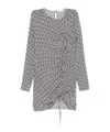 PATRIZIA PEPE GRAPHIC-PRINT MINI DRESS