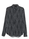 Patrizia Pepe Graphic-print Shirt In Multi