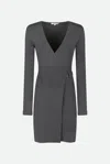 Patrizia Pepe Grey Dress In Gray