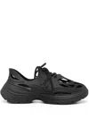 Patrizia Pepe Gummy Pepe Sneakers And Socks (set Of Three) In Black