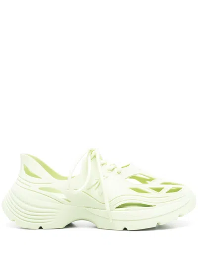 Patrizia Pepe Gummy Pepe Sneakers In Green