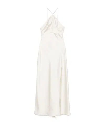Patrizia Pepe Halterneck Maxi Dress