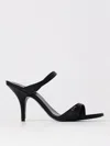 Patrizia Pepe Heeled Sandals  Woman Color Black In Black
