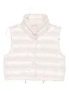 Patrizia Pepe High-neck Padded Jacket In Pink