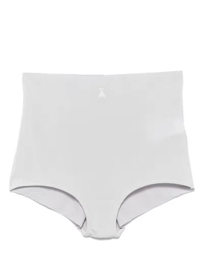 Patrizia Pepe High-waisted Briefs In Green