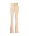 PATRIZIA PEPE HIGH-WAISTED FLARED TROUSERS