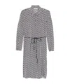 Patrizia Pepe Houndstooth-pattern Midi Dress