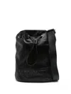Patrizia Pepe (im)perfection Bucket Bag In Black