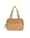 Patrizia Pepe (im)perfection Natural Shopping Bag In Brown