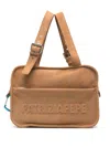 Patrizia Pepe (im)perfection Shoulder Bag In Brown