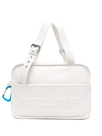 Patrizia Pepe (im)perfection Shoulder Bag In White