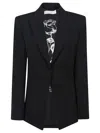 Patrizia Pepe Essential Jacket In Black