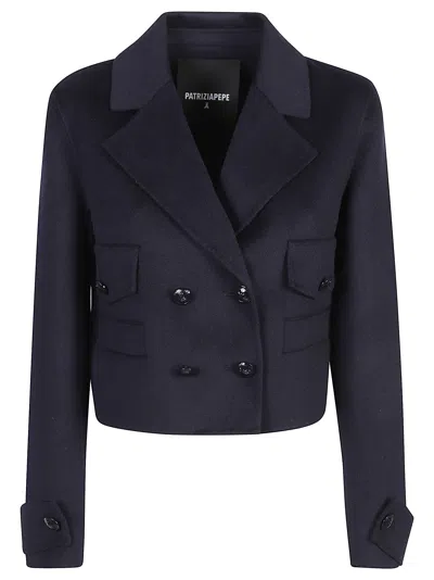 Patrizia Pepe Jacket In Black