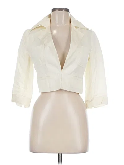 Pre-owned Patrizia Pepe Jacket In Ivory
