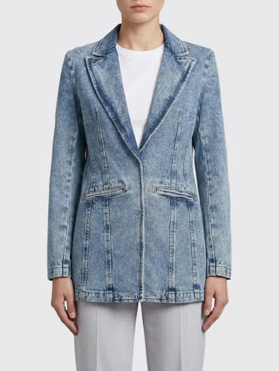 Patrizia Pepe Jacket  Woman Color Blue