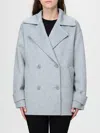 Patrizia Pepe Jacket  Woman Color Pearl In Blue