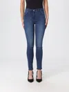 Patrizia Pepe Jeans  Woman Color Blue In Blue