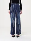 Patrizia Pepe Pants  Woman Color Denim