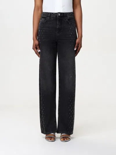 PATRIZIA PEPE JEANS PATRIZIA PEPE WOMAN COLOR GREY,G66754020