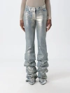 Patrizia Pepe Jeans  Woman Color Silver In Silver