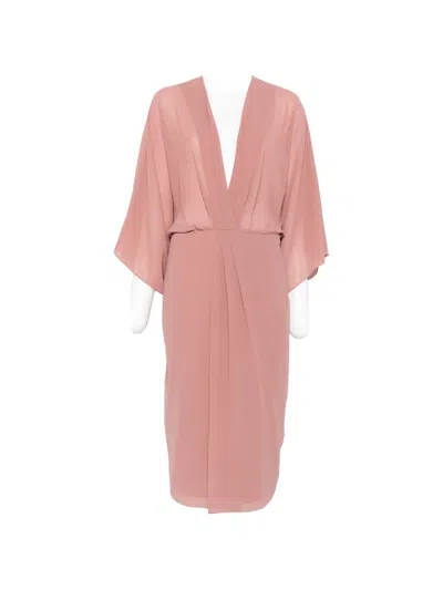 Patrizia Pepe Kimono Dress In Animal Print