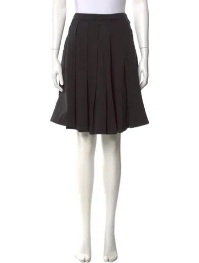 Pre-owned Patrizia Pepe Knee-length Skirt In Black