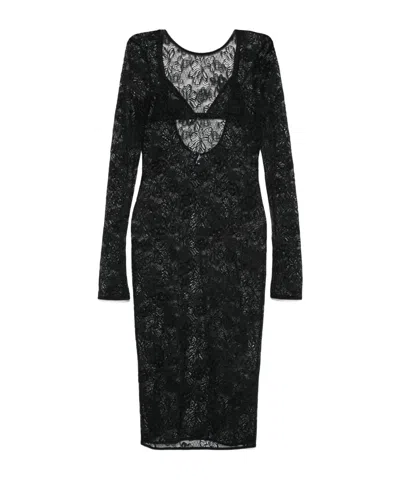 Patrizia Pepe Lace Midi Dress