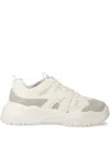 Patrizia Pepe Lace-up Sneakers In Neutrals